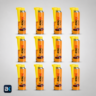 خرید پک 12 عددی مکمل بنزین PetroGold 300ml پتروتکس پلاس | مراقبت بلندمدت برای موتورهای توربو و GDI