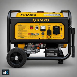 بررسی موتور برق رایکسو R15500DWHB±RC | موتور برق 10 کیلووات بنزینی
