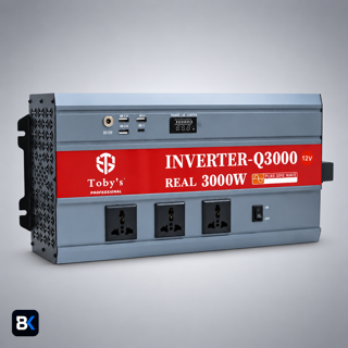 اینورتر خودرو 5000 وات توبیز مدل Car Inverter DC 12V to AC 220V