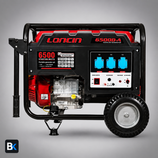 موتور برق لانسین هندلی مدل LC6500AS | موتور برق بنزینی 6.5 کیلووات تک فاز