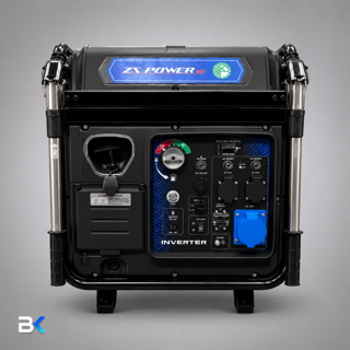 موتور برق اینورتری زونگشن BQH9000ER توان 9 کیلووات | سایلنت و ریموت‌دار