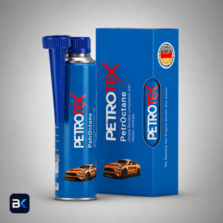 مکمل بنزین PetrOctane 300ml پتروتکس پلاس | اکتان بوستر اقتصادی برای خودروهای تنفس طبیعی
