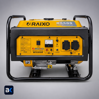 خرید موتور برق رایکسو RAIXO R5500 | موتور برق بنزینی 3 کیلووات هندلی