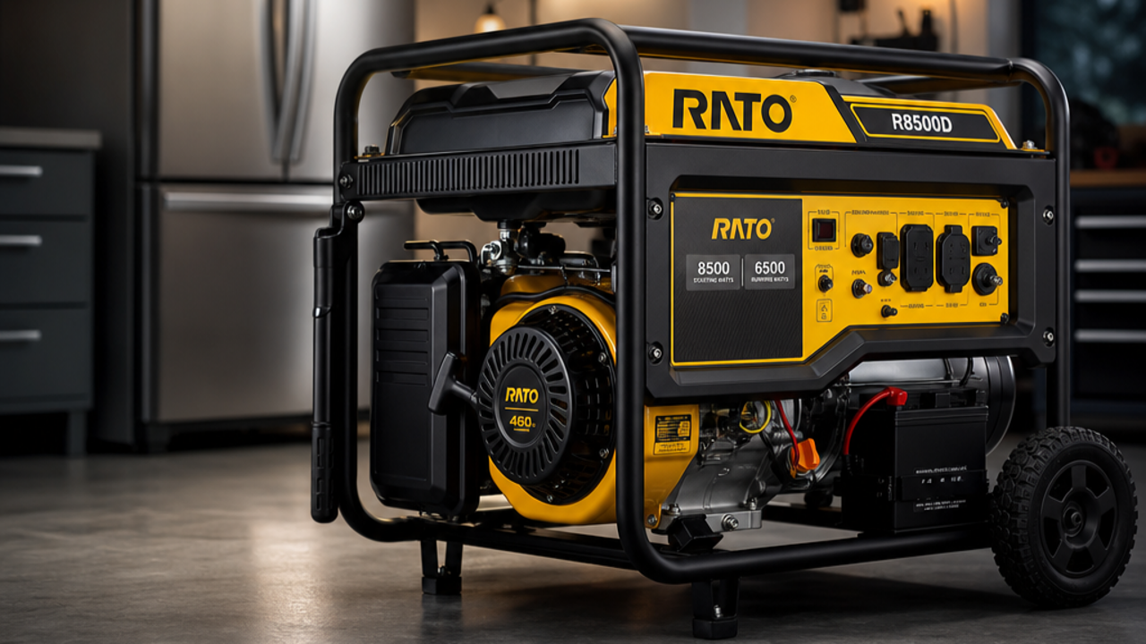موتور برق راتو 9.5 کیلووات مدل RATO R20500DWHB+R | بررسی تخصصی، مشخصات و راهنمای خرید
