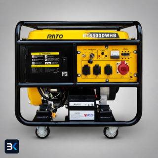 موتور برق راتو 10 کیلووات مدل RATO R16500DWHB (تکفاز و سه فاز)