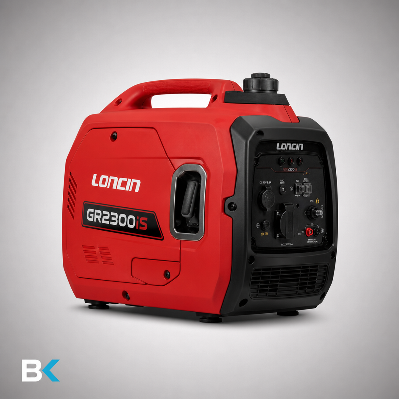 موتور برق سایلنت 2 کیلووات لانسین مدل LONCIN GR2300iS | اینورتر کم‌صدا 17 کیلویی