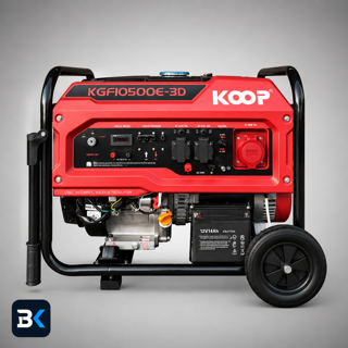 موتور برق کوپ 9 کیلووات مدل KGF10500E-3D | ژنراتور بنزینی تکفاز و سه فاز